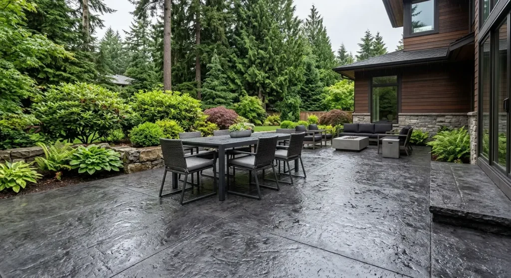 concrete patio Bellevue WA